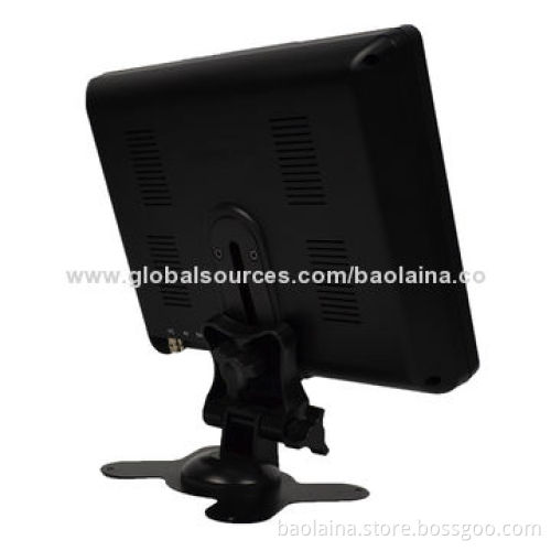 8-inch touch screen LCD monitor with AV input, VGA input for bank system terminal display